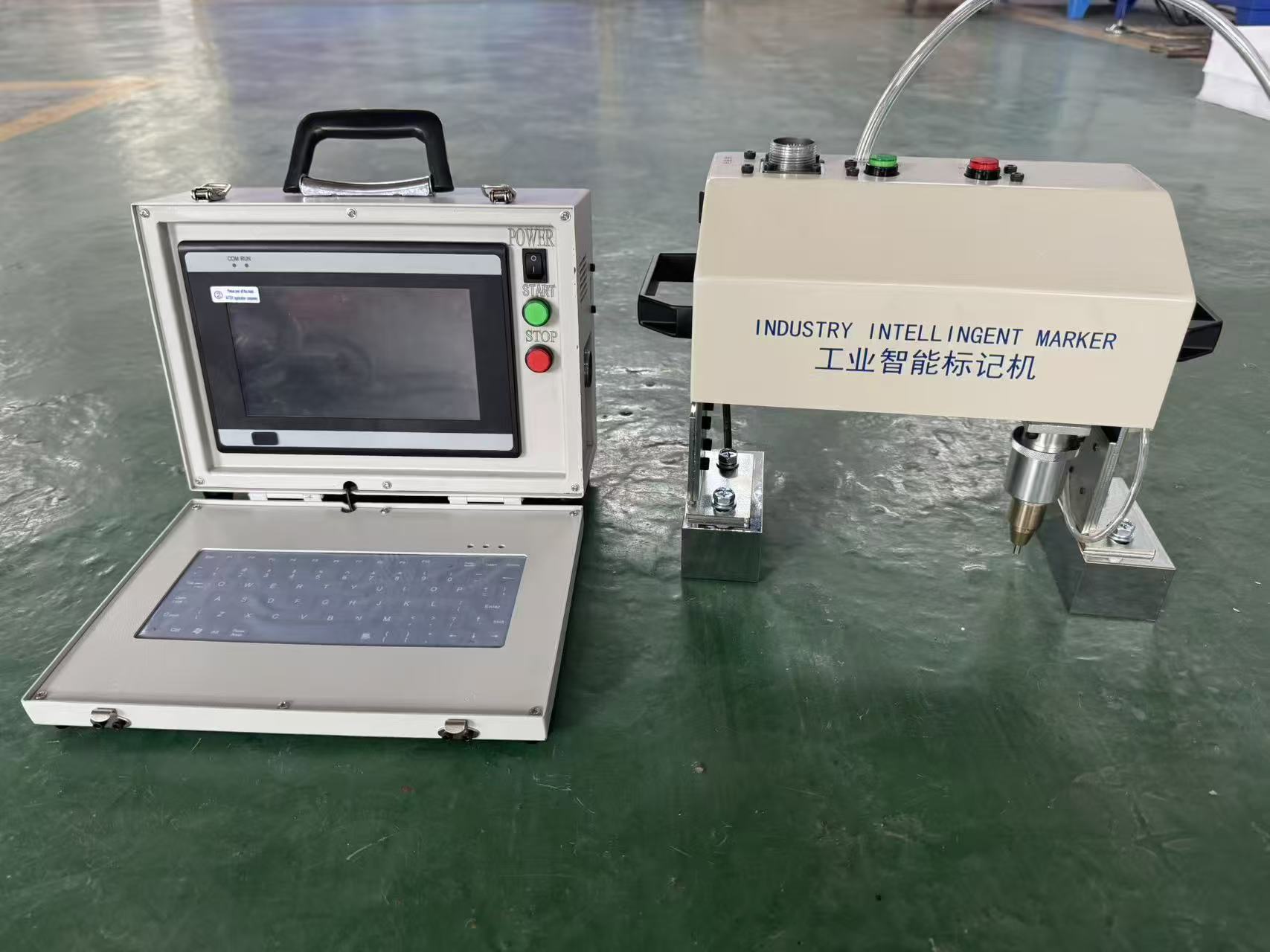 Machine de marquage pneumatique de contrôleur d'écran, machine de marquage de broches de points portable